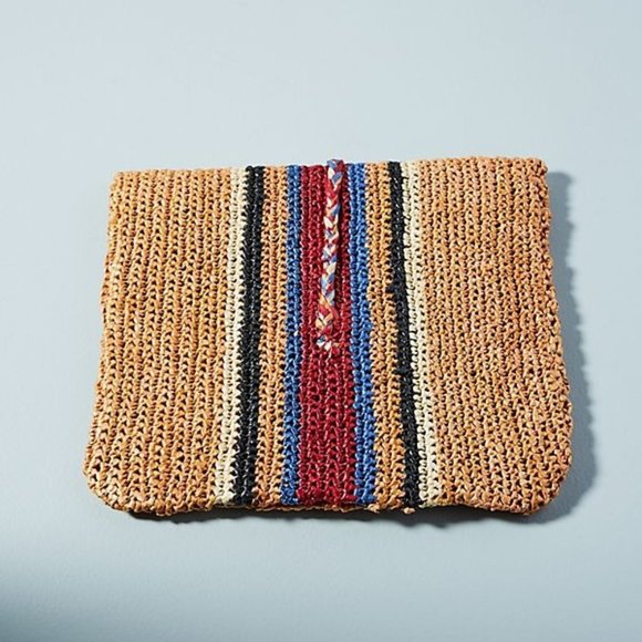 Antik Batik Rufo Woven Handmade Clutch - Picture 2 of 5